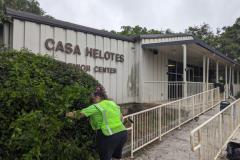 Serve Day at Casa Helotes and Disabled Outdoorsmen