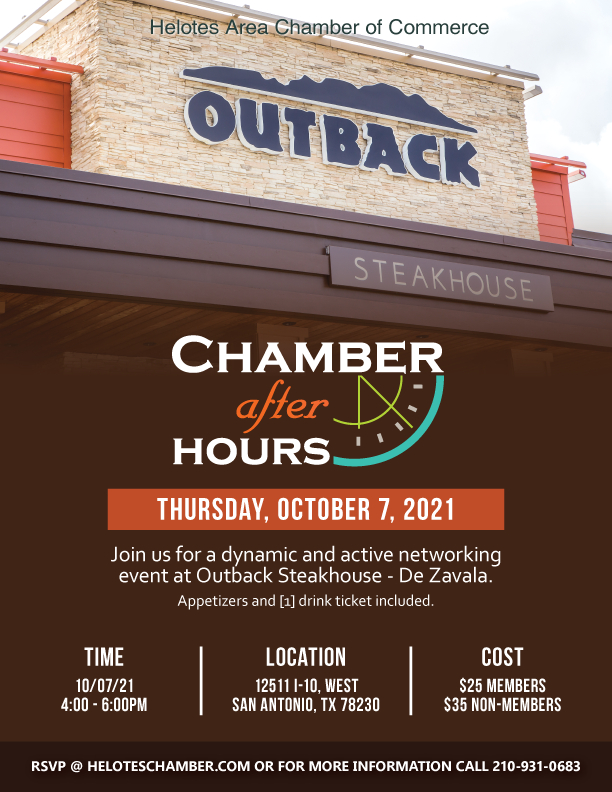 Chamber After Hours at Outback Steakhouse