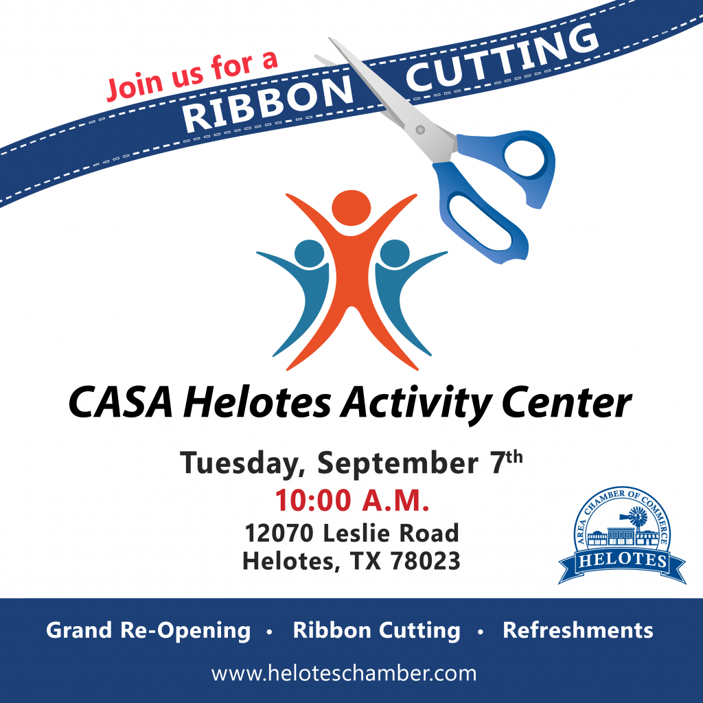 Grand Re-Opening CASA Helotes Activity Center