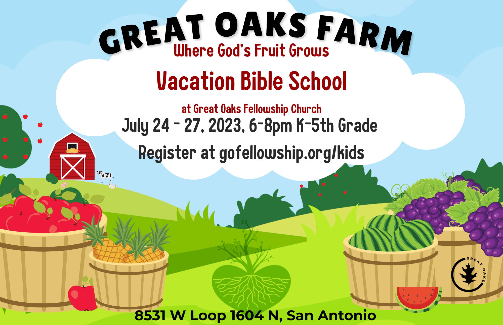 Great Oaks Farms VBS 7.24.23