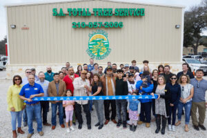 S.A.Total Tree Service Ribbon Cutting
