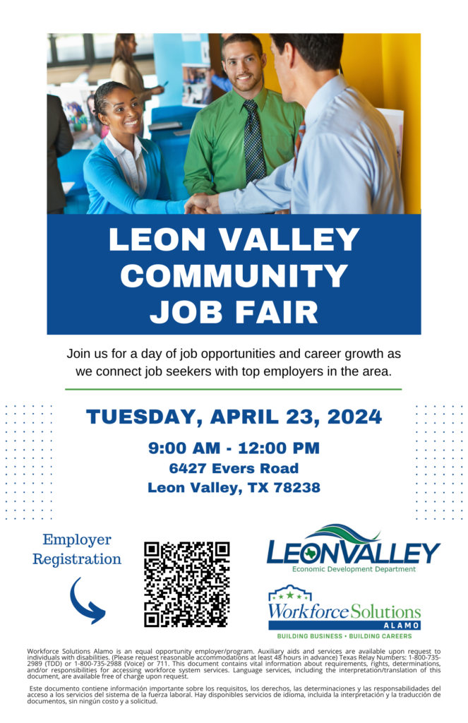 Leon Valley Job Fair