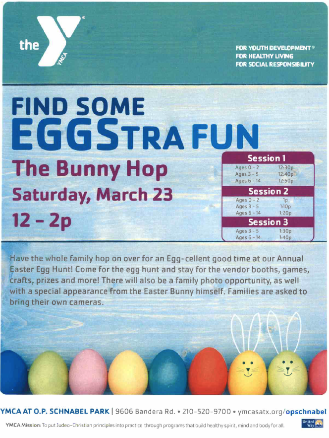 Find some EGGstra Fun with the Bunny Hop