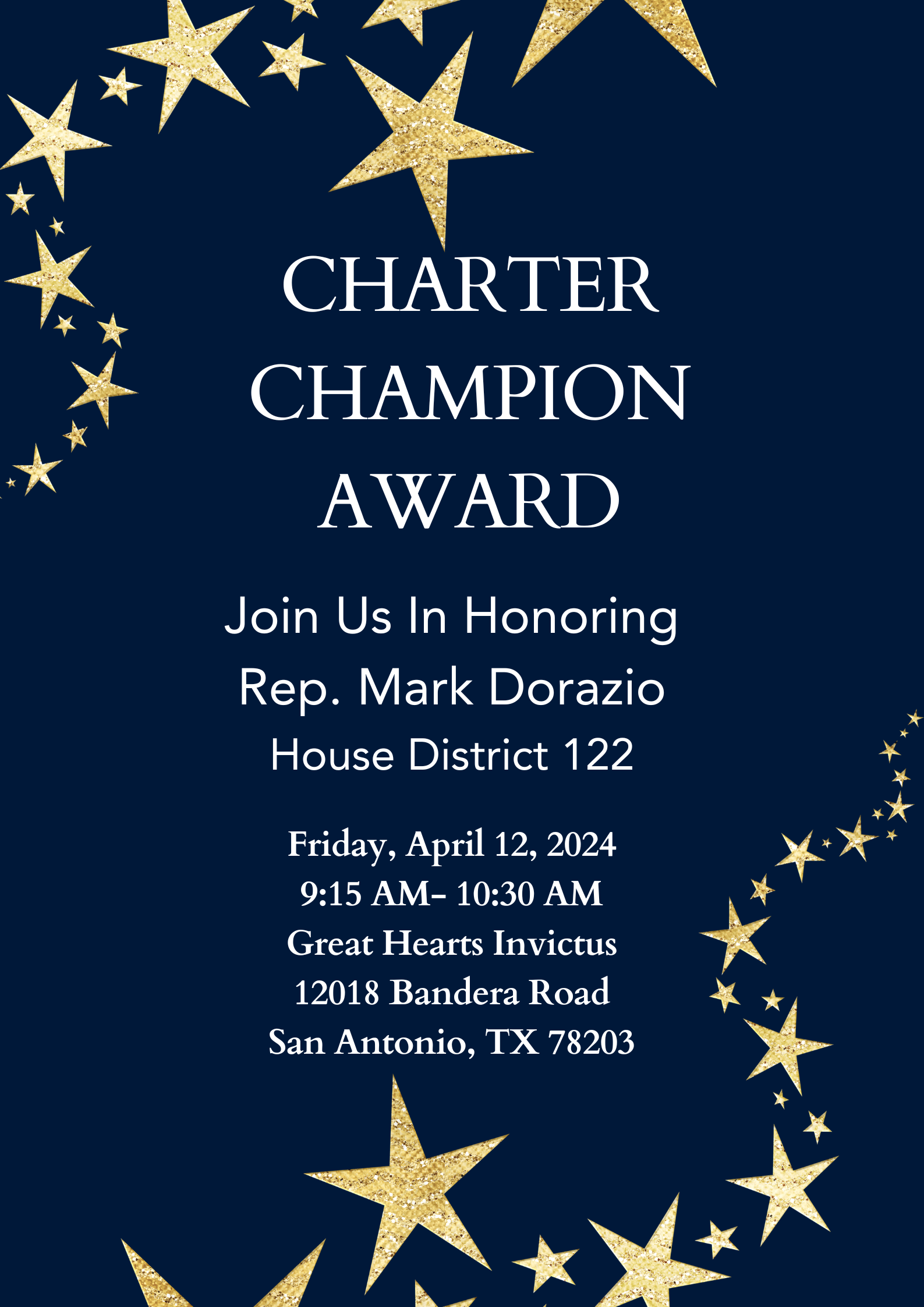 Charter Champion Award