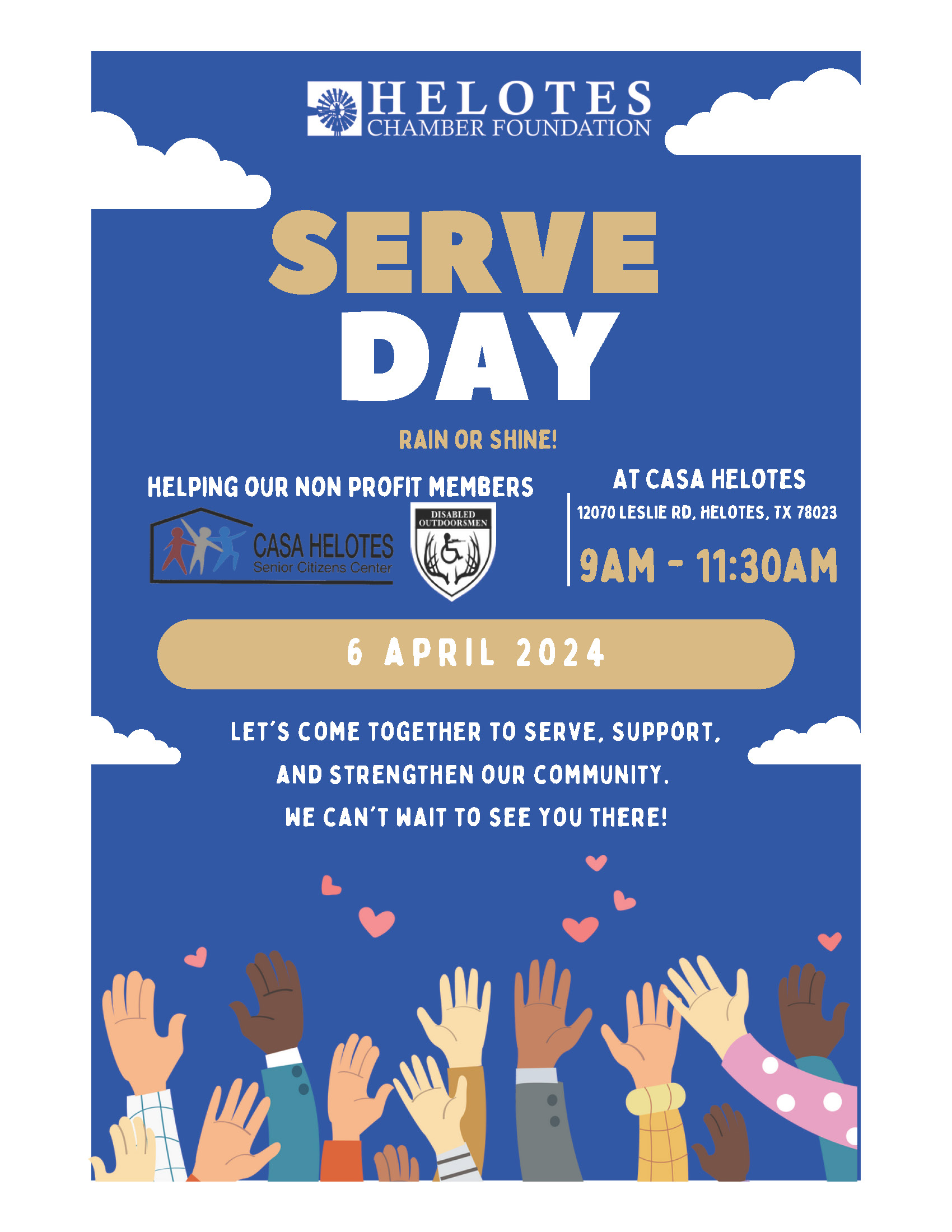 Helotes Serve Day