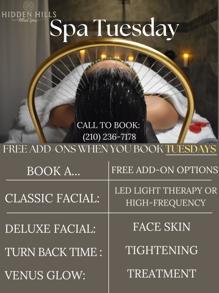 Hidden Hills Spa Tuesday August September 2024