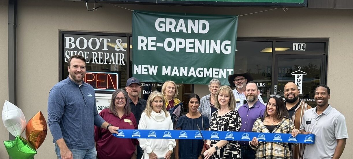 Ribbon Cutting Pope's Cleaners