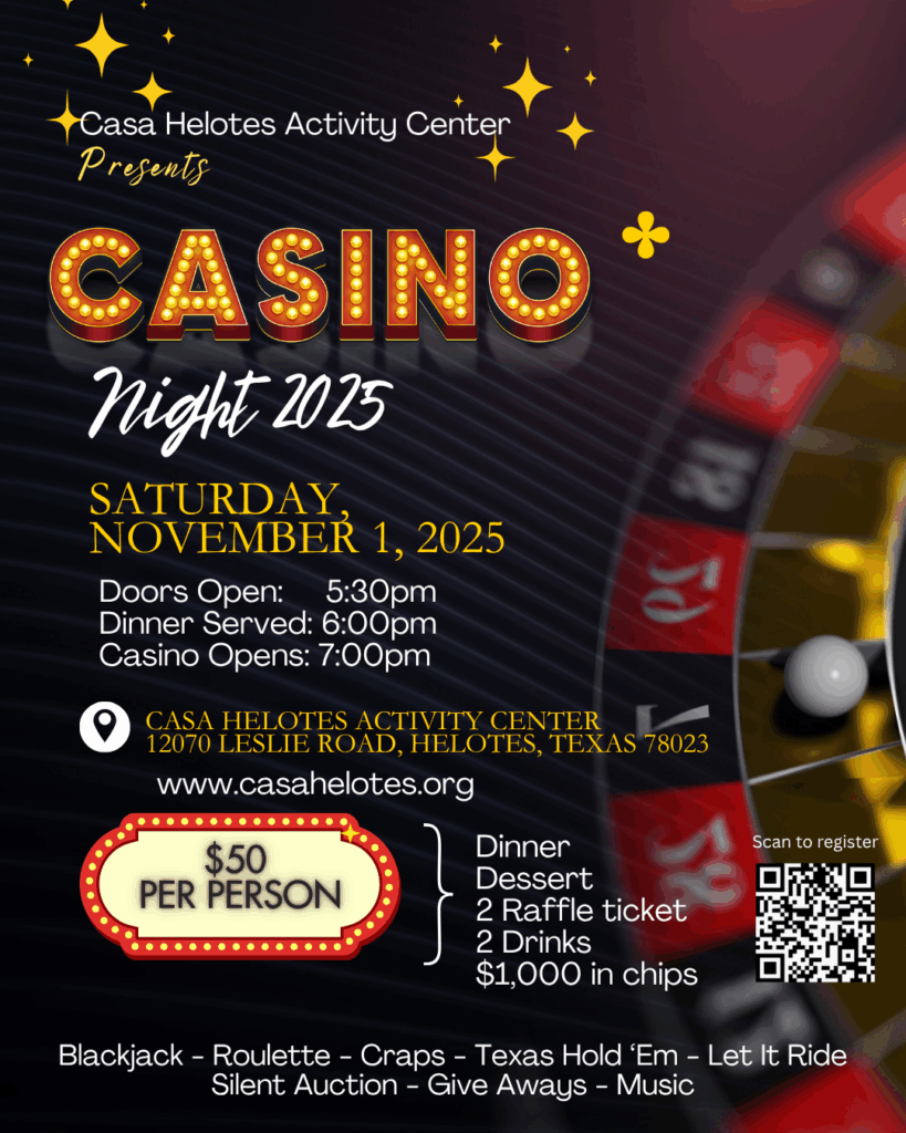 CASA Helotes Casino Night