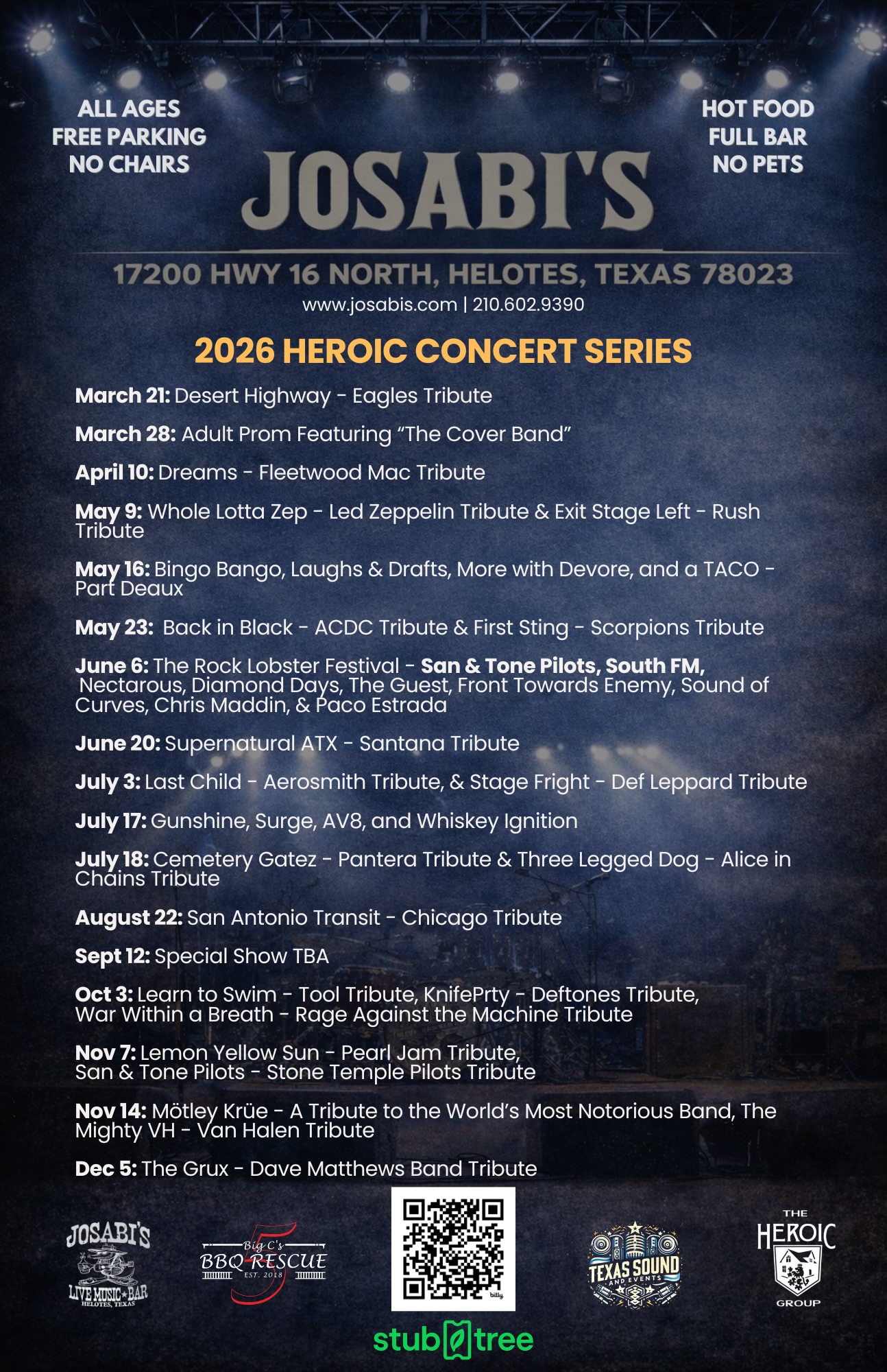 Josabi's 2026 Heroic Concert