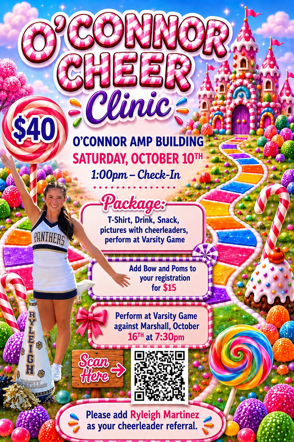 O’Connor Cheer Clinic