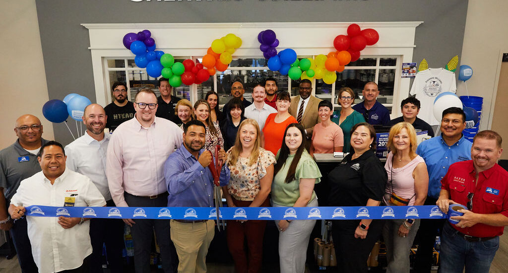 Helotes Sherwin Williams Paint Store Ribbon Cutting